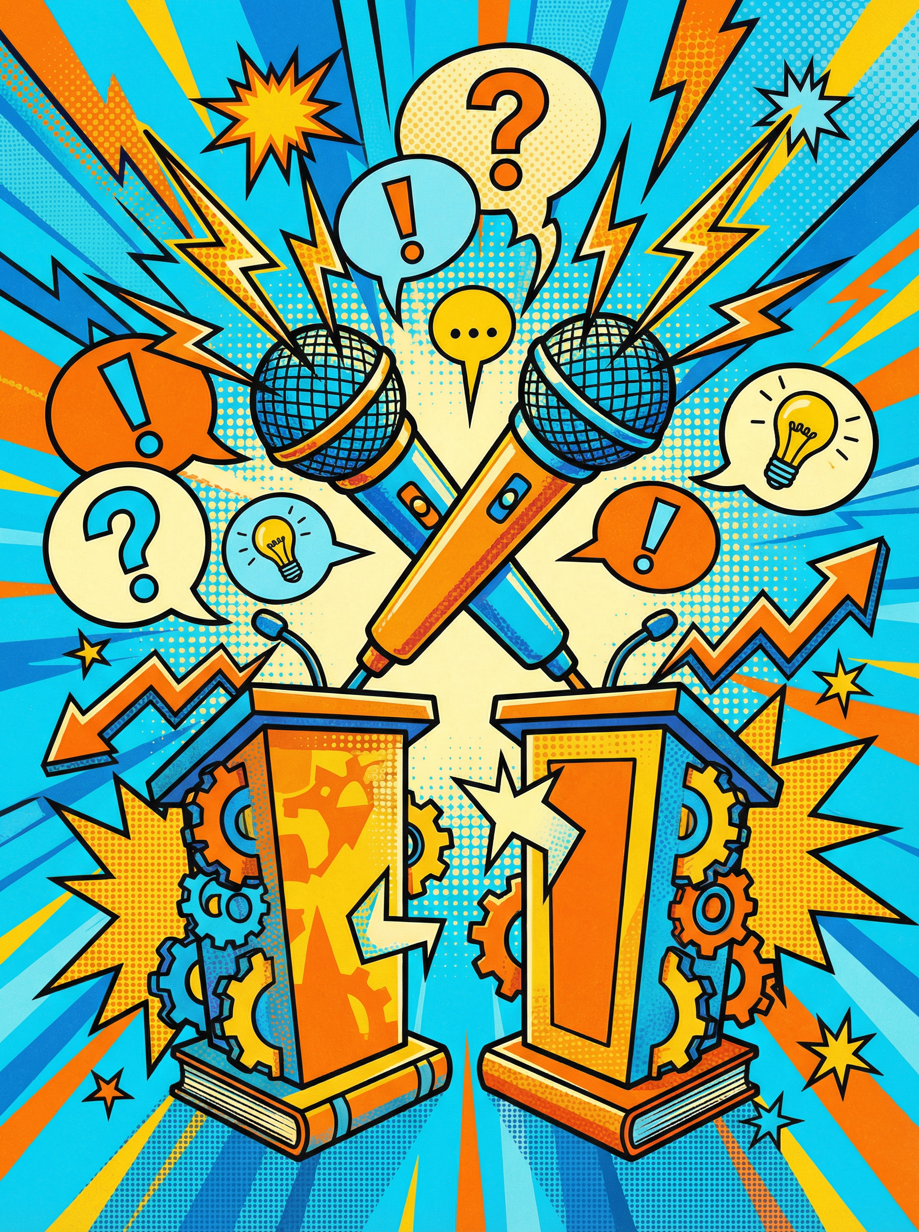 问鼎娱乐 - 热门综艺《全民辩论王》海报